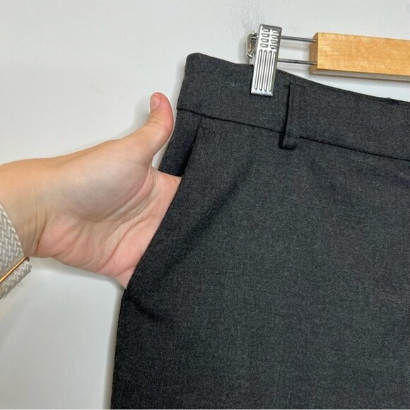 Tiffany & Co Wardrobe Womens Size 10 Charcoal Grey Ankle Length Trouser Pant - Picture 4 of 10
